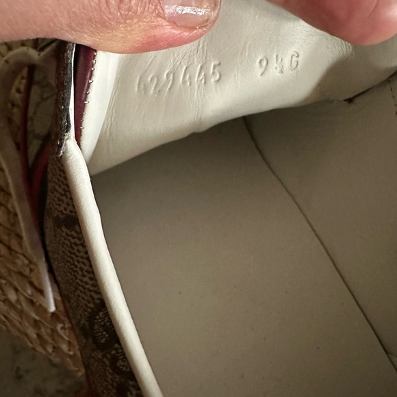 Gucci Ace GG Supreme 'Beige' Men’s Size 9.5 - Picture 9 of 9